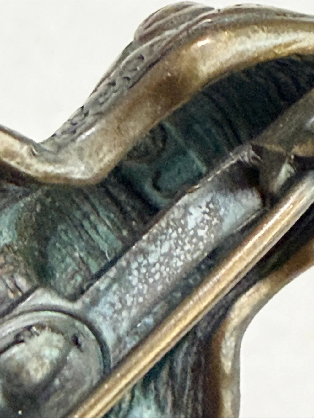 Vintage JJ Jonet Articulated Frog Brooch